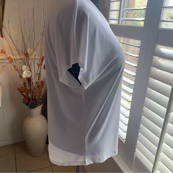 Chico’s basic white blouse top shirt - Picture 4 of 10